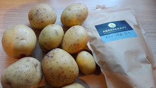 IMG 20161016 174025 - Schnitzel mit Kräuterkruste und Rosmarin-Kartoffel Ecken