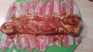 IMG 20171105 174823 - Schweinelende im Speckmantel mit Bacon Jam