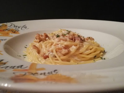 IMG 20171202 184351 - Spaghetti mit Gorgonzola-Walnuss Soße