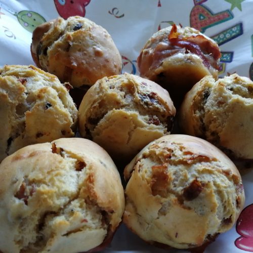 Zwiebel Speck Muffins