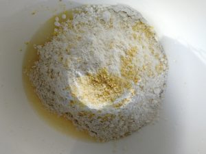 Mehl dau 300x225 - Zitronen-Zucchini Kuchen