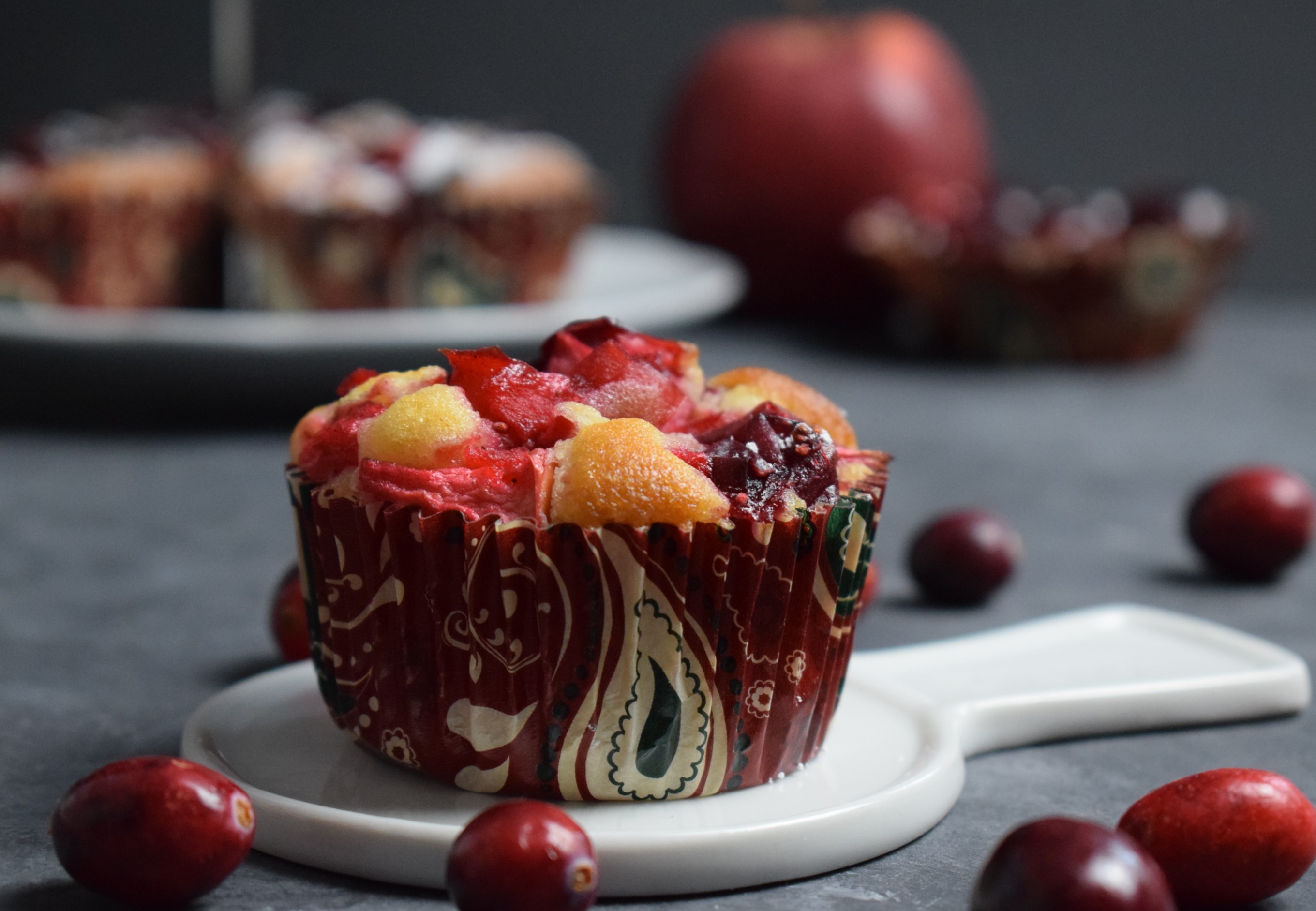 Cranberry-Apfel Muffins - Soni - Cooking with love