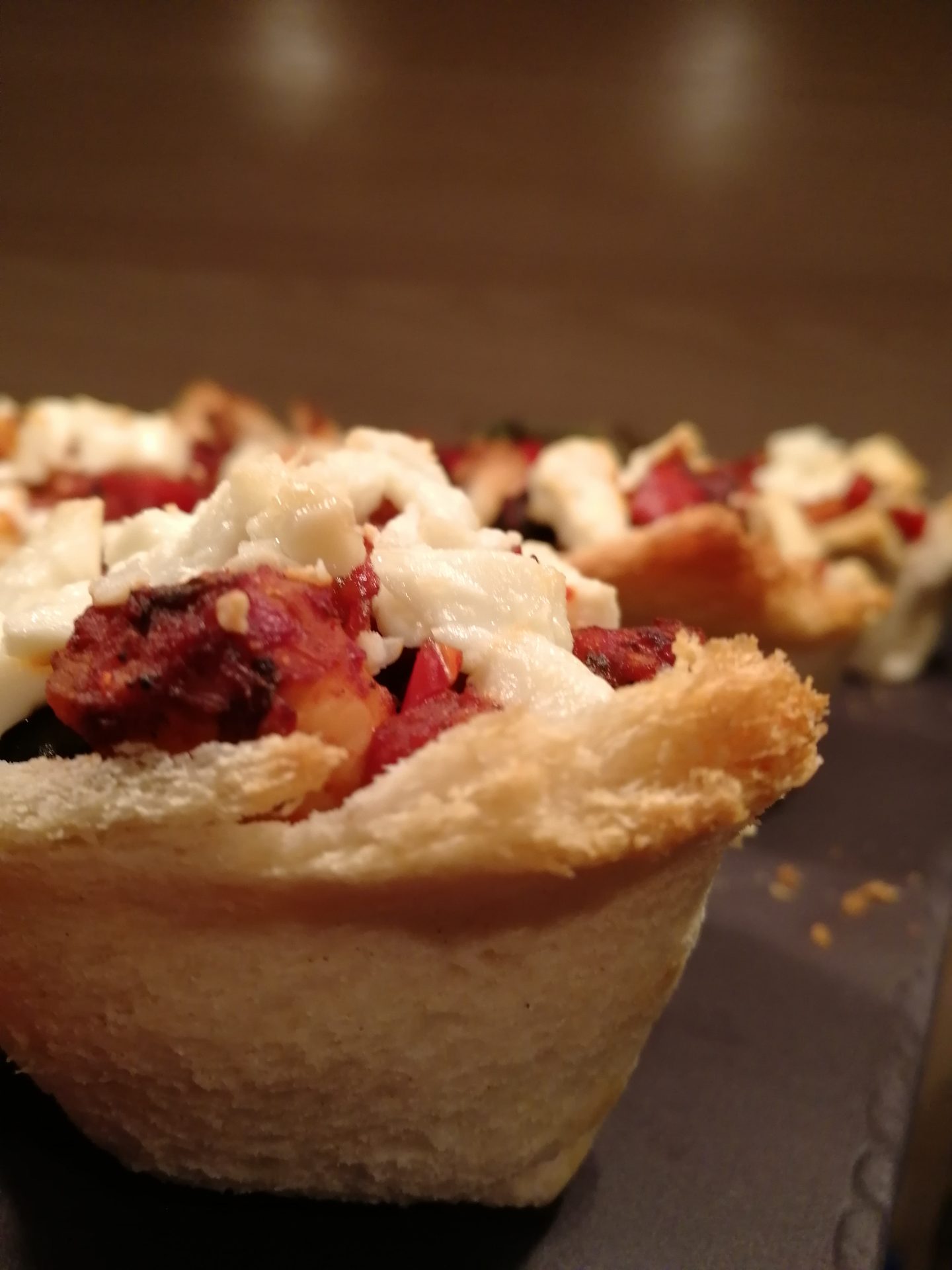 Toast Muffins mit herzhafter Füllung Soni Cooking with love