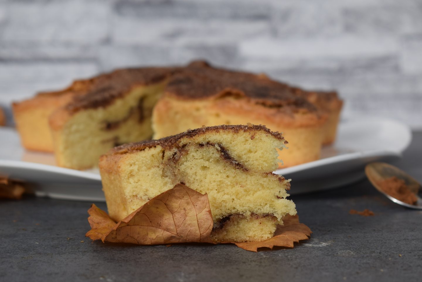 Zimtkuchen in Sternform