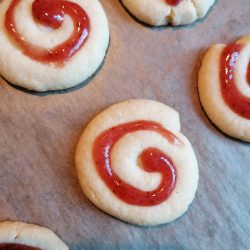 Tonka-Erdbeer Schnecken - Soni - Cooking with love